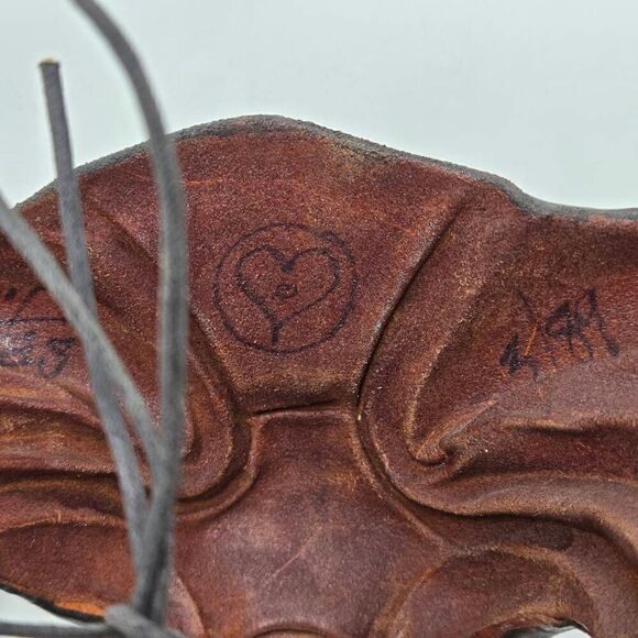 HAND MADE BROWN LEATHER CAT PANTHER SHAMAN SHAMANIC MASK JL CHUITES - Picture 6 of 8